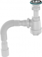 Сифон 1 1/4*40 с гофрой 40*40/50 Aquant S1015 1/35 (аналог C1015) Сифон 1 1/4*40 с гофрой 40*40/50 Aquant S1015 1/35 (аналог C1015)