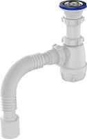 Сифон 1 1/2*40 с гофрой 40*50 Aquant B0110 1/30 (аналог C0110) Сифон 1 1/2*40 с гофрой 40*50 Aquant B0110 1/30 (аналог C0110)