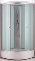 Душ.каб.900*900*2150 средний.акр.поддон 26см,мат.ст. NG-3304-14