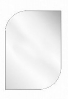 Зеркало 500*600 шв "Листок" З-021 (А-250)