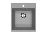 Мойка Модель GR 425-003 (светло-серый) матовая SOFT-TOUCH 425*485*175 с сифоном GOTA ROCIO