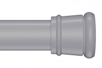 Карниз д/ванной 110-200см серый IDDIS SRC0120i14 Карниз д/ванной 110-200см серый IDDIS SRC0120i14