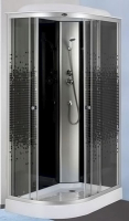 Душ.каб.1200*800*2150 низ.акр.поддон,мозайка стекло NG-4512-08R BLACK Душ.каб.1200*800*2150 низ.акр.поддон,мозайка стекло NG-4512-08R BLACK