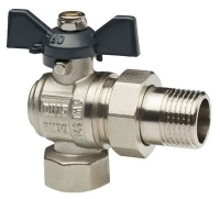 Кран шар американка баб. 3/4 г/ш угловой AQUALINK 60/5 (1172) Кран шар американка баб. 3/4 г/ш угловой AQUALINK 60/5 (1172)