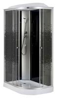 Душ.кабина 1200*800*2150 низ.акр.поддон,мозайка стекло NG-4512-08L BLACK Душ.кабина 1200*800*2150 низ.акр.поддон,мозайка стекло NG-4512-08L BLACK