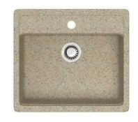 Мойка Модель 9/Q5 (песоч.) матовая 570x505x200 с сифоном GOTA ROCIO