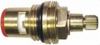 Кран букса 1/2 кер. 20 шлиц DT ST2703.20 2 резьбы