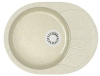 Мойка Тейлор Z10Q2 (беж.) глянец 575x440x215 с сифоном GOTA ROCIO