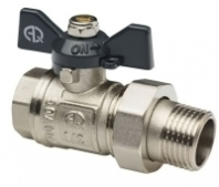 Кран шар американка баб. 1/2 г/ш AQUALINK (1167) 1/10/100
