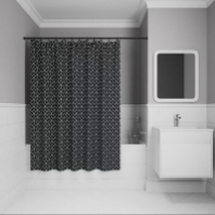 Шторка д/ванной с кольцами 200*180см, BB02P18i11 Iddis Шторка д/ванной с кольцами 200*180см, BB02P18i11 Iddis
