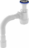 Сифон 1 1/2*40 с гофрой 40*40/50 Aquant B0515 (литой выпуск) 1/30 (аналог A0515)