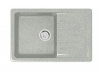 Мойка Энди Z16Q10 (светл.сер.) глянец 740x490x210 с сифоном GOTA ROCIO