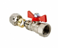 Кран шар д/трубы м/п 1/2*16 г/ц VALTEC VT.342.N.1604