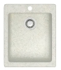 Мойка Модель 8/G31 (бел) матовая 500х425х195 Gota Rocio